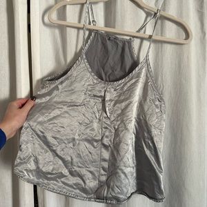 Silver PJ Harlow tank top